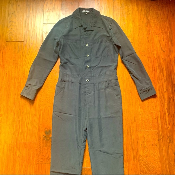 Blue Pearl by Allen Schwartz Button Up Jumpsuit - Size XS - Picture 4 of 10